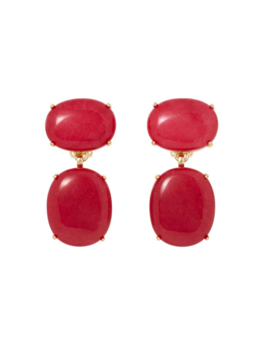 Roxanne Assoulin The Pebble Earring Red Drop
